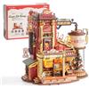 ROKR Puzzle 3D in legno modello in legno da costruire, produce regali di puzzle meccanici 3D, kit di modelli musicali da costruire per adulti, Dream Gift Factory, EAB01