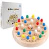 EACHHAHA scacchi di memoria,scacchi della memoria gioco, giochi montessori 4 anni,giochi per anziani,giocattolo per bambini da allenamento di memoria, regalo adatto per bambini e anziani