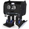 ELEGOO Penguin Bot Biped Robot Kit per Progetto Arduino con Tutorial di Montaggio, Kit STEM per Hobbisti STEM Giocattoli per Bambini e Adulti, Versione Nero V2.0