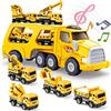 EUCOCO Giocattoli Bambino 1-6 Anni, Camion Giocattolo Cars Macchinine Regalo Compleanno