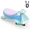 FanttikRide 12V N7 Pro Macchina Elettrica per Bambini, Ricarica Di Tipo C, Auto Elettrica 2 in 1, 2 Velocità, Antiribaltamento, Ruote Lampeggianti, Bluetoothper Bambini da 3-8 anni, Ghiacciaio.