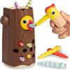 Nene Toys Picchio Piccolino - Giocattolo Educativo Magnetico per Bambini di 2+ Anni - Migliora Le Abilità Motorie Fini e Il Riconoscimento dei Colori - Gioco Bambini Bambine 2 3 Anni [Nuova Versione]