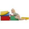 IGLU Soft Play Blocchi per Bambini in Schiuma Set da Gioco per attività Blocchi di Costruzione (Multicolor)