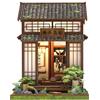 Cutefun Book Nook Kit - Japanese book nook - Set creativo per casa delle bambole, il regalo artigianale perfetto per adolescenti e adulti che amano progetti affascinanti (Kirishima Cha-an)