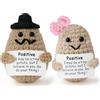 Aolso Mini Patata Giocattoli - Gentiluomo e Miss Bambola di Lana, Maglieria Potato per Ufficio Decorazione