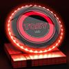 TOSY Disco volante - 16 milioni di colori RGB o 36 LED, estremamente luminoso, modalità intelligenti, illuminazione automatica, ricaricabile, compleanno, regalo di Natale per bambini, frisbee da 175 g