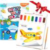YPLUS Dipingi con Libri ad Acqua per Bambini Piccoli， Carta per Pittura ad Acquerello per Bambini 1-4 Anni， Regalo Artistico con Pennello Inclusi - Traffico