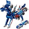 Felly Drago Trasforma Macchina Giocattoli, 2 Pezzi Auto Robot Giochi Bambini Bambino Bambina 2 3 4 5 6 Anni, Giocattolo Regalo per Ragazzi Ragazze