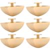 OEBUAFI Rivetti in Lega di Zinco Rivetti a Piramide Quadrata 20 Pezzi 18mm con Viti PH per Cinture Borse Cappelli Scarpe Decorazione Riparazione Pelle (GOLD)
