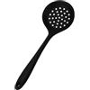 LIFKOME Schiumarola in Silicone Nero, Cucchiaio Forato Grande Capacità