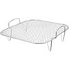 TOMETURE Set Griglia in Acciaio Inox per Friggitrice ad Aria Accessori Multifunzione Ripiano per Cottura a Vapore Compatibile Forno e Tostapane per Cucina Domestica e Barbecue
