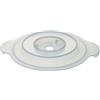 Cabilock Coperchio antispruzzo per tritacarne elettrico - Coperchio di ricambio in plastica per tritacarne da 3 litri | Accessorio per robot da cucina per uso domestico in cucina