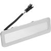 Uonlytech Lampadina Cappa Cucina LED Rettangolare per Sostituzione della Luce LED 12v in Abs e Vetro Satinato per Cucina