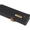 BCE M3426, Custodia Rigida per Stecca a 3/4 con Estensioni Unisex, Nero, 3 Piece Cue