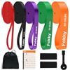 Fokky Elastici Fitness[Set di 5],Elastico Palestra con Ancoraggio per Porta | Attrezzi Palestra Casa, Elastici Palestra con Cover Protettiva, Elastico per Esercizi per Pilates, Allenamento, Stretching