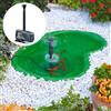 Kit Laghetto Artificiale + Pompa Filtro da Giardino 110x78x28 cm in Polietilene 90 Litri Verde