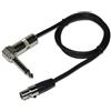 HQRP 0,6 m 4-pin mini Connector (TA4 F) a 1/10,2 cm ad angolo retto connettore cavo per strumenti per line-6 relay G50 G55 G90 digitale wireless Guitar System l6 C-r TBP12 trasmettitore 98 - 033 - 0003 + HQRP sottobicchiere