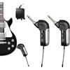 LICAEVEY Microfonico Wireless, Ricevitore e Trasmettitore Microfono per Strumenti UHF con Portata 30 M e Batteria 6H per Sassofono Chitarra Elettrica Violino