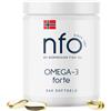 NFO Omega-3 Forte 360 - Capsule di olio di pesce con EPA, DHA per cuore e cervello [360 capsule softgel]