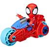 Marvel Spidey Set di figure e motociclette rosso rosso taglia unica