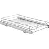 VEVOR Organizer estraibile per armadio 11"L x 21"P, ripiani estraibili per dispensa resistenti, cassetti estraibili in acciaio cromato, contenitori scorrevoli per la casa, armadio da cucina, bagno, sotto il lavandino