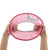 Phefop Cuffia da Doccia Elastica per Bambini in Tessuto Morbido e Impermeabile per Shampoo, Protegge Occhi e Orecchie, Perfetta per il Bagno e lo Shampoo, Ideale per Bambini e Neonati (PINK)