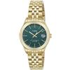 TIMEX (Timex) Orologio TIMEX Waterbury Donna Quarzo 5 ATM Vetro Minerale Quadrante Verde...