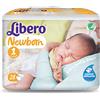 libero Pannolini Libero Newborn Misura 1 - Kg 2/5-112 pezzi (4 pacchi da 28)