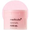 medicube Salmon DNA PDRN Pink Collagen Jelly Pad - Dischetti tonici in gel con Niacinamide, Madecassoside - Lenitivi e illuminanti - 70 pad