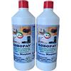 PIP Prodotti innovativi professionali PIP ROBOPAV (NUOVO) Detergente Pavimenti per Robot e Lavasciuga, Made in Italy - Concentrato con Igienizzante, Senza Risciacquo, Compatibile con tutti i Robot, Kit: 2 FL. da 1Lt. Fragranza Neutra