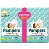 Pampers Bipack Pannolini Pampers Baby Dry Extralarge 15-30 Kg Misura 6 (38pz)