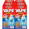 Eurocali Vape Ricarica Liquida Classic 60 Notti per Diffusore Elettrico Insetticida Zanzare Comuni Tigre e Mosche Presidio Medico Chirurgico - 3 Confezioni