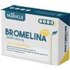 Nutracle Bromelina 2500 GDU/g 40 compresse da 500 mg - Integratore Drenante - Anticellulite e Ritenzione Idrica Gambe - Diuretico e Digestivo (40 Unità (Confezione da 1))
