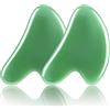 URAQT Gua Sha Massaggio Raschiante 2 Pezzi, Strumento per Rassodare La Pelle Antietà e Riduzione Delle Rughe Su Viso e Collo, Perfetto Come Idea Regalo