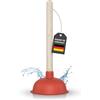 Klangfeiler® Ventosa sturalavandini - 140mm - Stura Lavandini e Scarichi - per wc, bagno, doccia, cucina - sturalavandino
