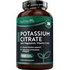 Nutravita Integratore di potassio 525 mg con vitamine C, D e magnesio - 150 compresse vegane - Citrato di potassio ad alto dosaggio - l'equilibrio elettrolitico & normale funzione muscolare