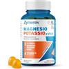Zymerex MAGNESIO POTASSIO e VITAMINE B Gummies | 60 gommose | Stanchezza e fatica fisica | Funzione muscolare | 3 sali minerali e 4 vitamine B | Senza zuccheri, glutine e lattosio | Adatto a vegani