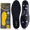MagnetRX® Magnetic Shoe Insoles - Gel Comfort Magnetic Shoe Inserts with Magnets (Women's: US 5-10 / EU 35-40)
