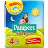 Pampers Sole e Luna Pannolini Maxi, Taglia 4 (7-18 kg), 18 Pannolini
