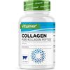 Vit4ever Collagen 300 capsule - 4500 mg di peptidi idrolizzati di collagene bioattivi per dose giornaliera - Collagene di tipo 1 e 3 - Alternativa alla polvere - Alto dosaggio