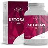 BALANCE NUTRITION Ketosan® (PROGRAMMA ALIMENTARE INCLUSO) - Integratore Alimentare Multicomponente | 120 Compresse a Base di Estratti Vegetali | Tè Verde, Orthosiphon, Garcinia Cambogia, Piperina | 100% Vegan