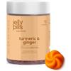 Jelly Pills Gommose Curcuma con Zenzero Piccante e Pepe Nero - Fonte di Curcumina e Piperina - 70 Gummies Vegane - Senza Zuccheri Aggiunti - Gusto Arancia Naturale - Salute Digestiva