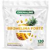Symbeauty Bromelina Forte 120 Cpr (4 mesi) Drenaline 2500+5000 GDU | Betulla, Centella, Vitamina C | Vegano - Made in Italy (Drenaline 120 compresse)
