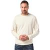 JP 1880 WHITELISTED Jp1880 Langarmshirt, Bauchfit, Basic, Rundhals, bis 8 XL Camicia, Grigio Sabbia, 5XL Uomo