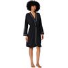 Amazon Essentials Accappatoio a maniche lunghe, misto modal Donna, Guscio D'uovo Bianco Floreale, S