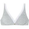 Women'secret Halter Cotton Collection, Reggiseno da Donna, Grigio, 3B