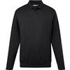 Men Plus Men+ Poloshirt, Bauchfit, Basic, piqué, Langarm, bis 10 XL Polo a Maniche Lunghe, Nero, 7XL Uomo