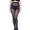 Ulla Popken Kompressions-strumpfhose, Massagestufe 11-13 mmHg Collant Compressione, Blu Notte, 50-52 Donna