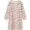 Name IT Ragazza Nkfnightgown LS Nostalgia Flower Noos, Peyote Melange, 146 cm-152 cm