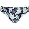 Emporio Armani Eagle Macro Logo Swim Low Brief, Slip Uomo, Multicolore (Navy-Eagle Print2), 50